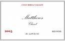 Matthews - Claret Columbia Valley 2020 (750ml)