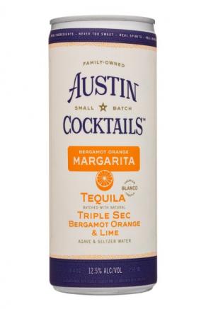 Austin Cocktails - Bergamot Orange Margarita (12oz bottles) (12oz bottles)