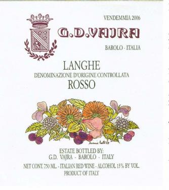 G.D. Vajra di Aldo - Nebbiolo Langhe 2023 (750ml) (750ml)
