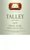 Talley - Pinot Noir Arroyo Grande Valley 2021 (750ml)